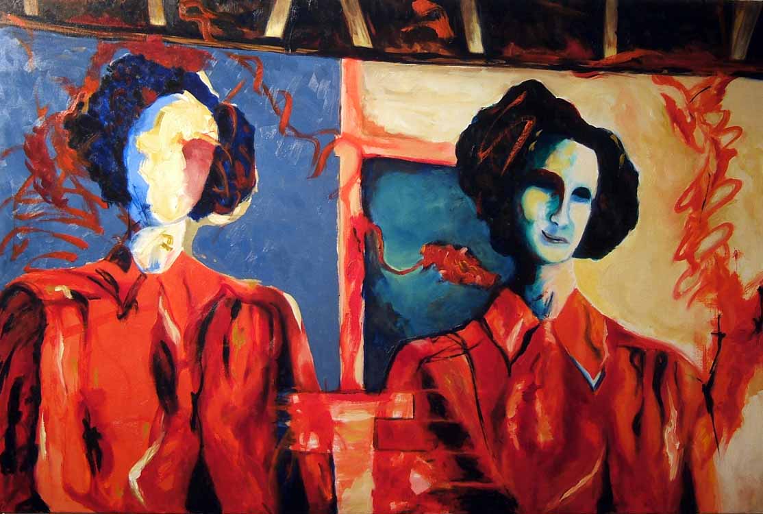 Susan Livengood oil painting on canvas, art