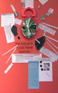 Chemo Today, art installation Susan Livengood