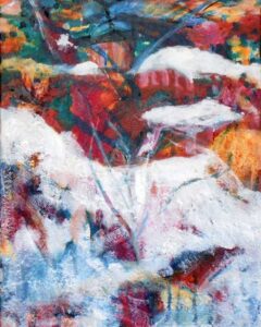 Autumn Fog - There is a reason these are called the Smoky Mountains. - acrylic on canvas- 20 x 16 - 2026